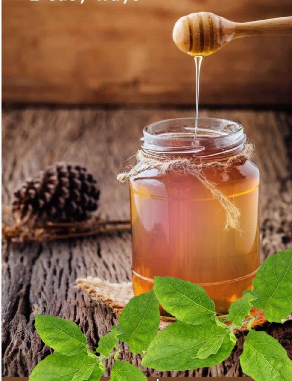 Raw Tulsi Flora Honey